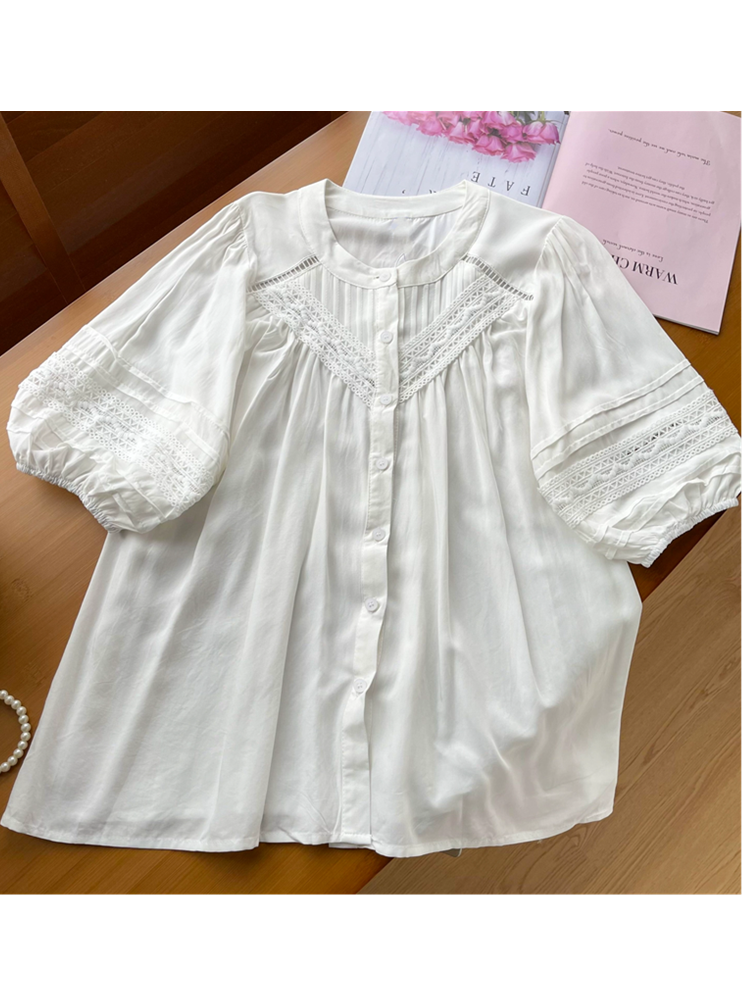 KISA KOLLU YAZLIK PAMUK GÖMLEK