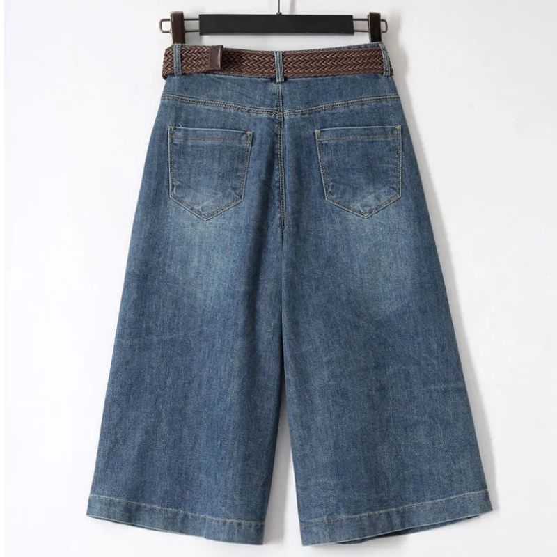 KEMERLİ SALAŞ KOT PANTOLON