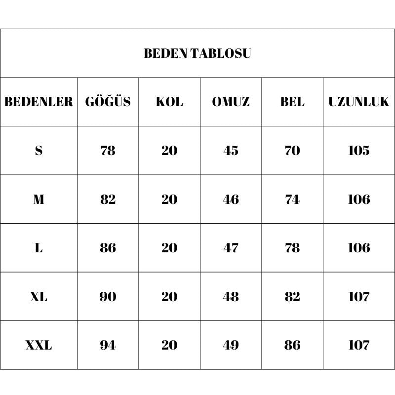 KEMERLİ KOT ELBISE