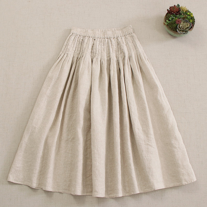 3 RENK PİLELİ YAZLIK PAMUK ETEK