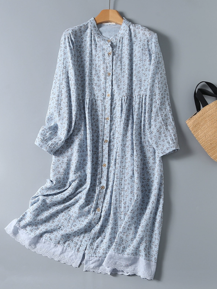 UZUN KOLLU FİSTOLU PAMUK TUNİK