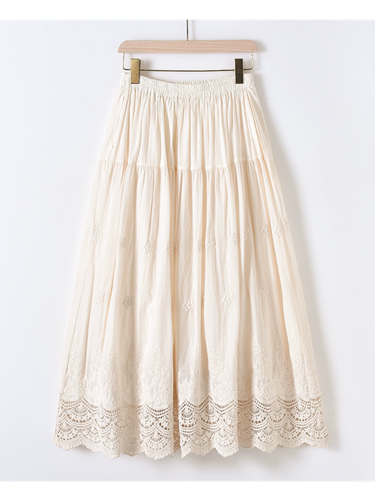 DANTEL DETAYLI FİSTOLU ETEK