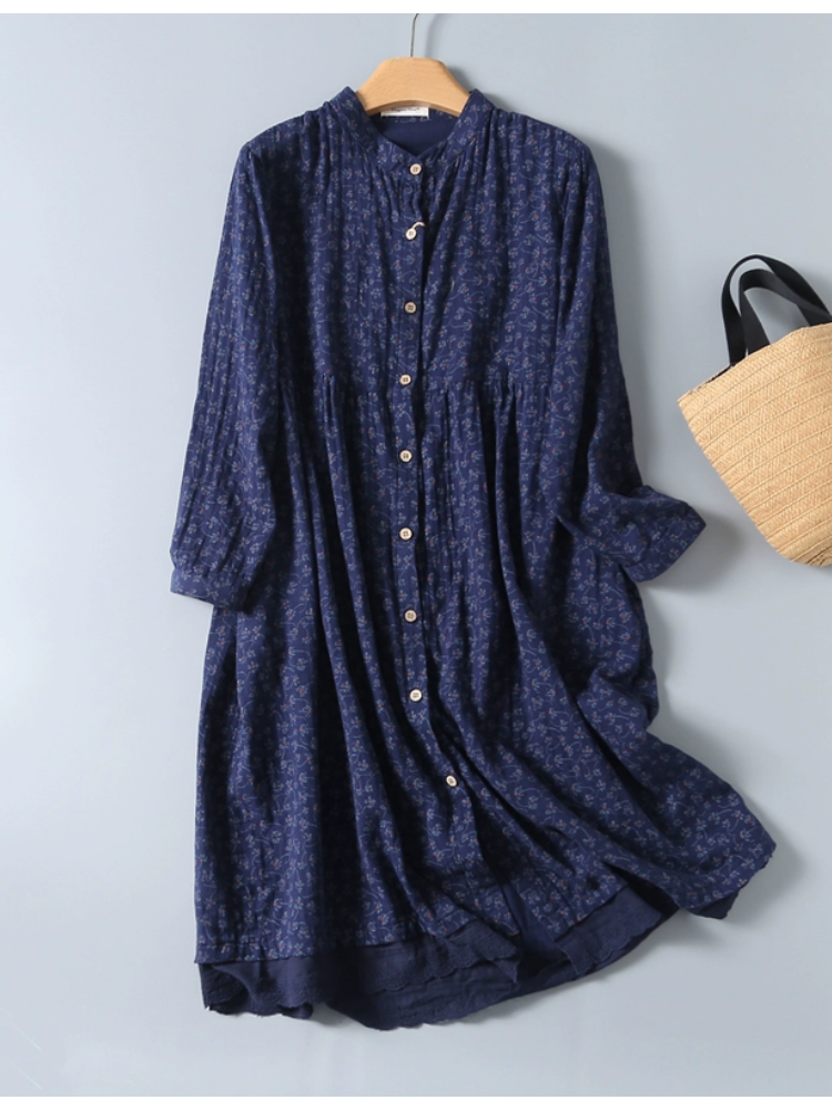 UZUN KOLLU FİSTOLU PAMUK TUNİK